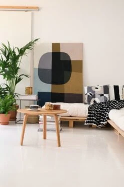 HAY Table Basse Bella 60 cm, Modèle Haut, Chêne Huilé -Hay Magasin 004 66941