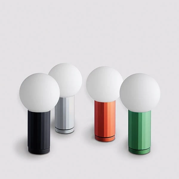 HAY Lampe De Table Turn On, Orange 2 HAY Lampe De Table Turn On, Orange – Image 2