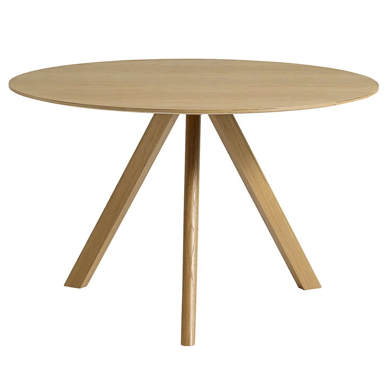 HAY Table Ronde CPH20, 120 cm, Chêne Laqué 1 HAY Table Ronde CPH20, 120 cm, Chêne Laqué