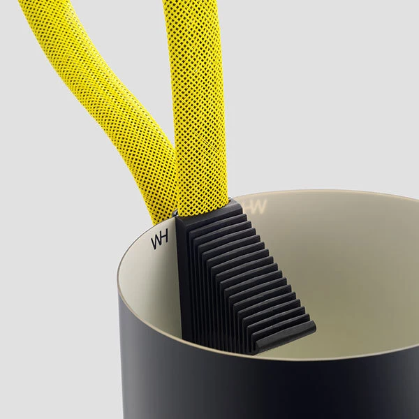 HAY Lampe De Sol Rope Trick, Jaune 2 HAY Lampe De Sol Rope Trick, Jaune – Image 2