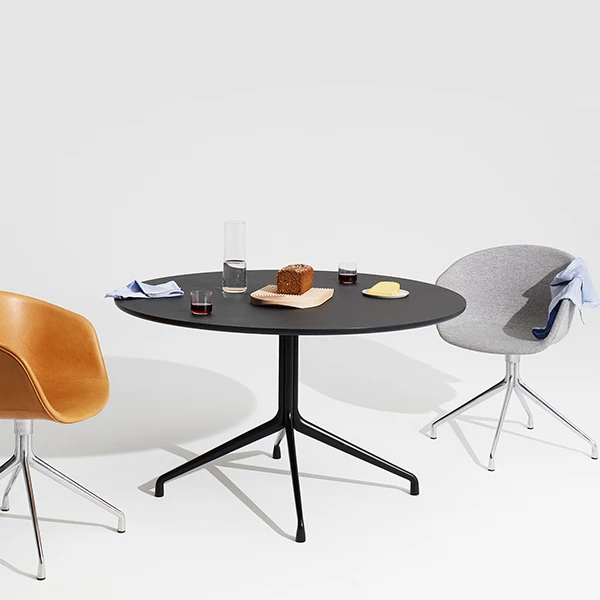 HAY About A Table AAT20, 128 cm, Stratifié Blanc 2 HAY About A Table AAT20, 128 cm, Stratifié Blanc – Image 2