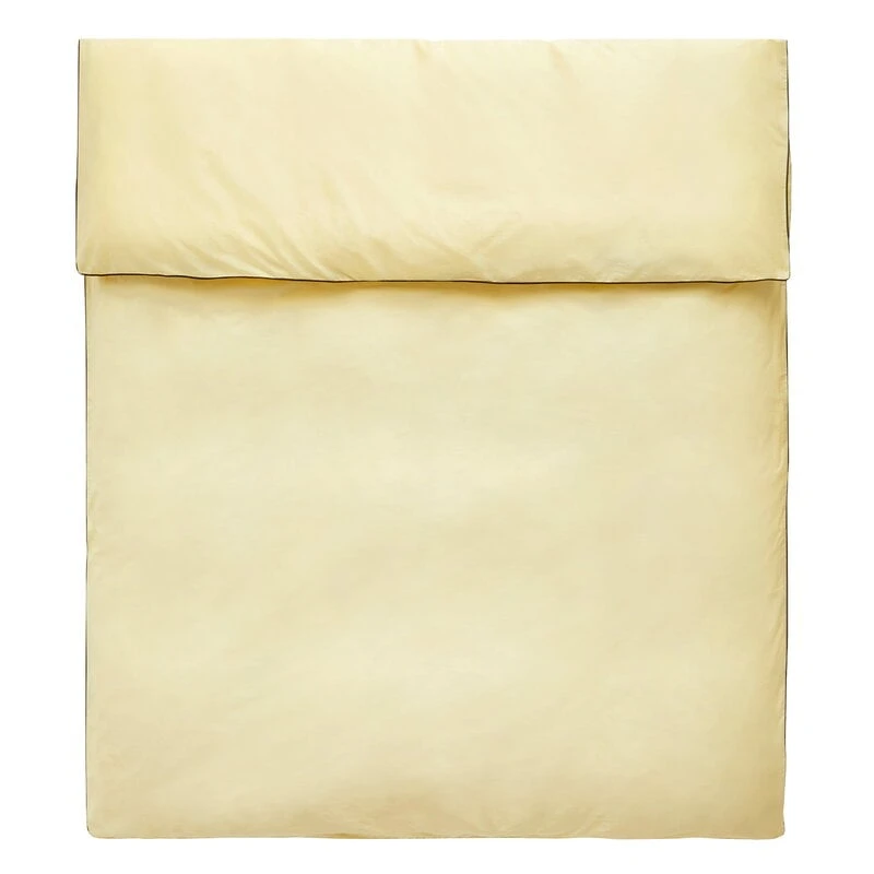 HAY Housse De Couette Outline, Jaune Doux 1 HAY Housse De Couette Outline, Jaune Doux