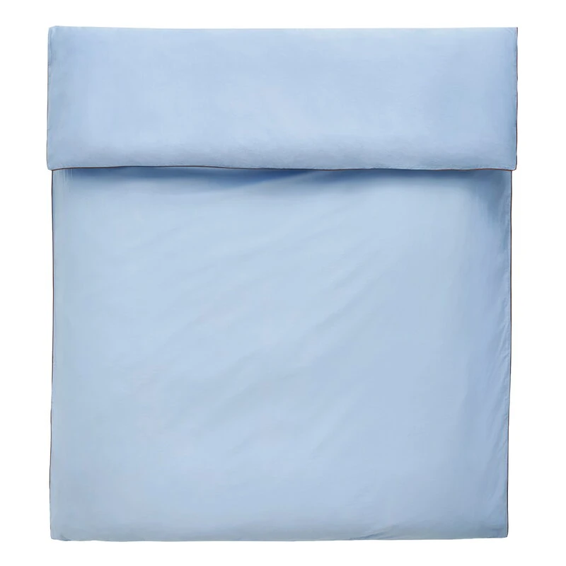 HAY Housse De Couette Outline, Bleu Doux 1 HAY Housse De Couette Outline, Bleu Doux