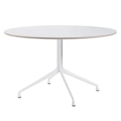 HAY About A Table AAT20, 128 cm, Stratifié Blanc
