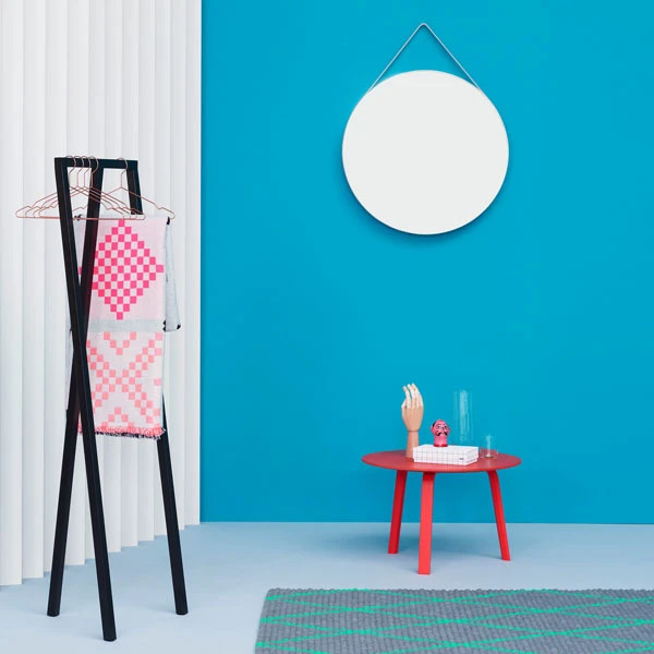 HAY Miroir Strap, No 1, Grand Modèle, Gris 2 HAY Miroir Strap, No 1, Grand Modèle, Gris – Image 2