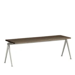 HAY Banc Pyramid 11, Beige - chêne Fumé