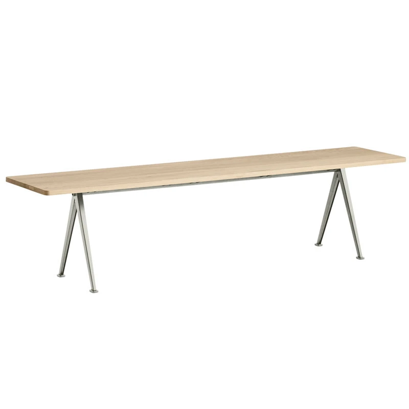 HAY Banc Pyramid 12, Beige - chêne Laqué Mat 1 HAY Banc Pyramid 12, Beige - chêne Laqué Mat