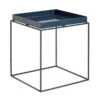 HAY Table Carrée Moyenne Tray, Bleu Foncé