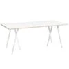 HAY Table Loop Stand 180 cm, Blanc