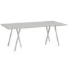 HAY Table Loop Stand, 200 cm, Gris