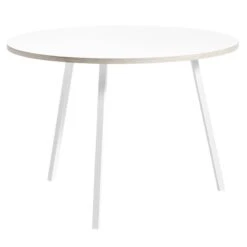 HAY Table Ronde Loop Stand 105 cm, Blanc