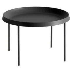 HAY Table Basse Tulou 55 cm, Noir