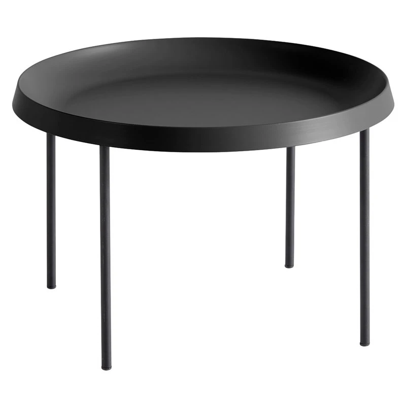 HAY Table Basse Tulou 55 cm, Noir 1 HAY Table Basse Tulou 55 cm, Noir