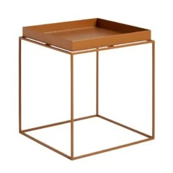 HAY Table Carrée Moyenne Tray, Caramel