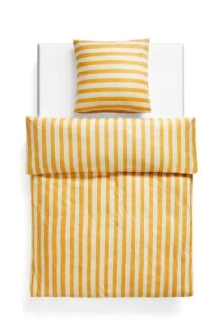 HAY Taie D’oreiller Été, Jaune Chaud -Hay Magasin 507460 Ete Bed Linen set warm yellow 1