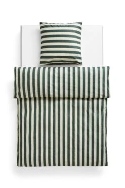 HAY Housse De Couette Été, Vert Foncé 9 HAY Housse De Couette Été, Vert Foncé -Hay Magasin 507947 Ete Bed Linen Set dark green 1