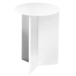 HAY Table Slit, 35 Cm, Modèle Haut, Blanc