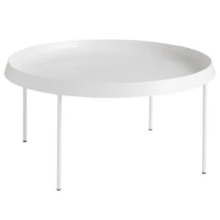 HAY Table Basse Tulou 75 cm, Blanc Cassé