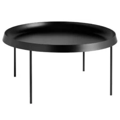 HAY Table Basse Tulou 75 cm, Noir