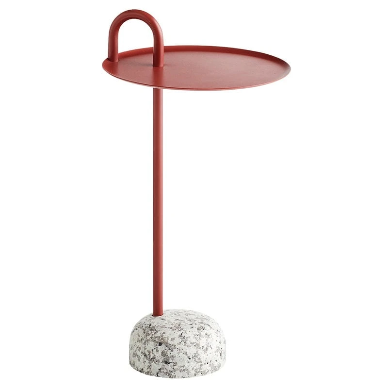 HAY Table D’appoint Bowler, Rouge Tuile 1 HAY Table D’appoint Bowler, Rouge Tuile