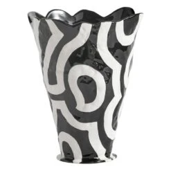 HAY Vase Shadow Jessica Hans , Noir - blanc