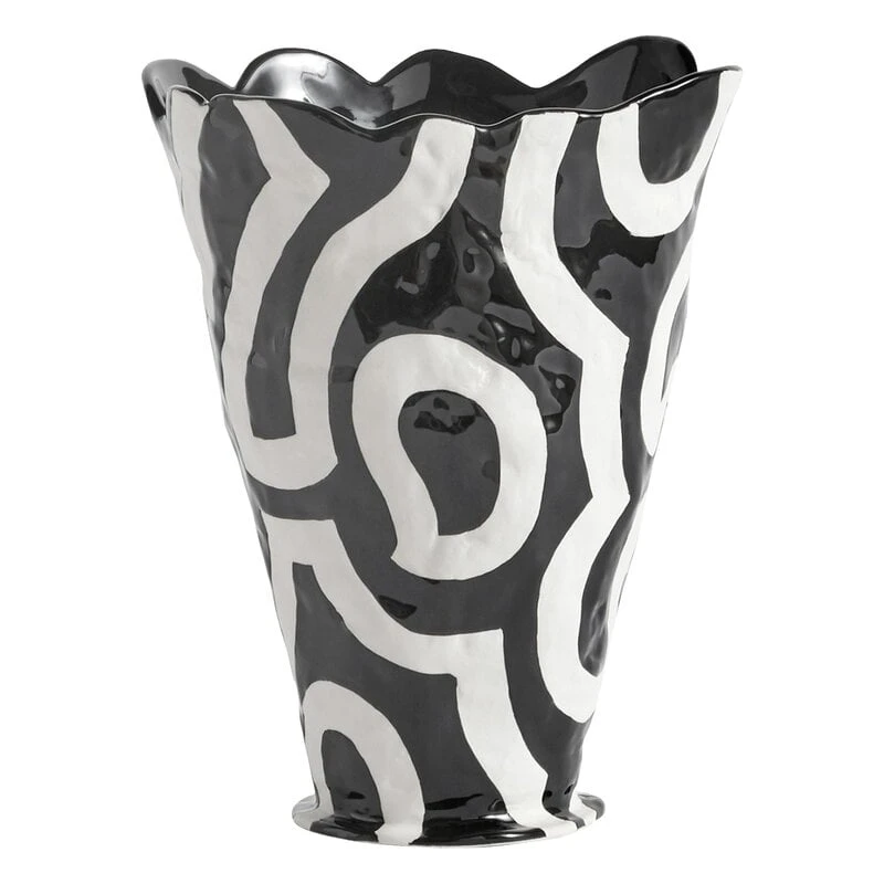 HAY Vase Shadow Jessica Hans , Noir - blanc 1 HAY Vase Shadow Jessica Hans , Noir - blanc