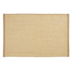 HAY Tapis Tapis, Blanc Cassé - Lavande -Hay Magasin 541713 Tapis Mat 60x95 off white and lavender