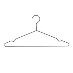 HAY Cintre Hang, 5 Pièces, Noir