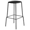 HAY Tabouret De Bar Soft Edge 80, 75 cm, Noir