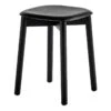 HAY Tabouret Soft Edge 72, Noir