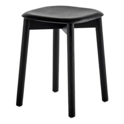 HAY Tabouret Soft Edge 72, Noir
