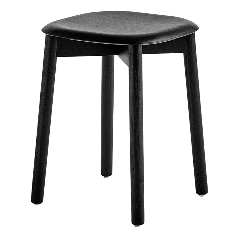 HAY Tabouret Soft Edge 72, Noir 1 HAY Tabouret Soft Edge 72, Noir
