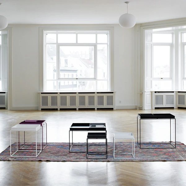 HAY Table Tray, Grand Modèle, Gris Chaud 2 HAY Table Tray, Grand Modèle, Gris Chaud – Image 2