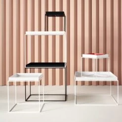 HAY Table Carrée Moyenne Tray, Noir 8 HAY Table Carrée Moyenne Tray, Noir -Hay Magasin 888Hay iso 2