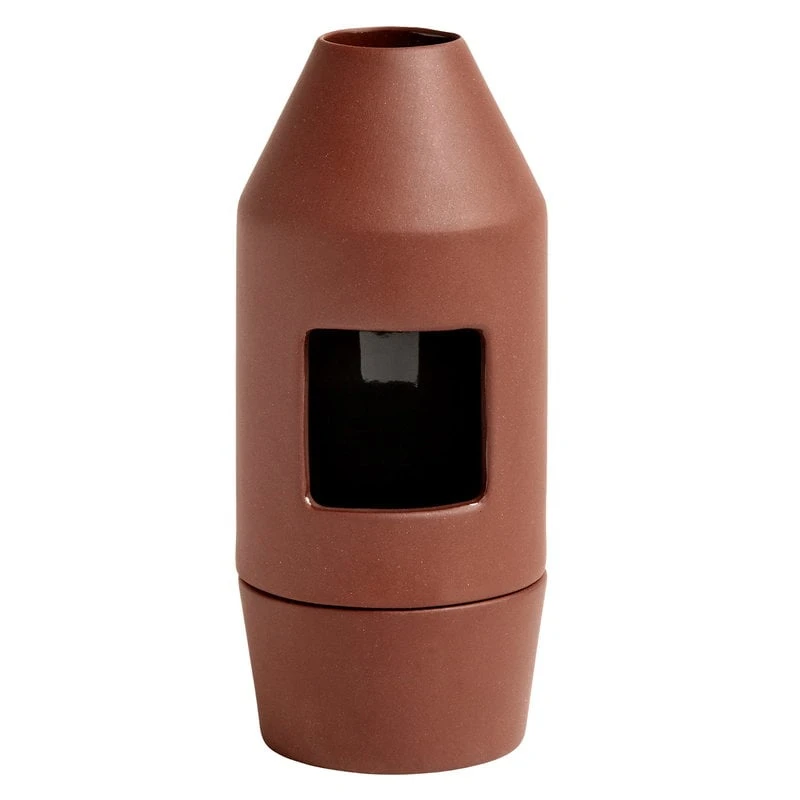 HAY Diffuseur De Parfum Chim Chim, Dark Terracotta 1 HAY Diffuseur De Parfum Chim Chim, Dark Terracotta