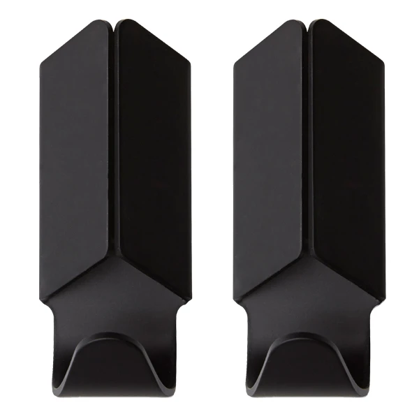 HAY Patère Volet, 2 pièces, Noir 1 HAY Patère Volet, 2 pièces, Noir
