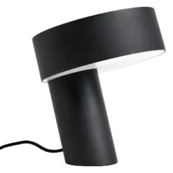 HAY Lampe De Table Slant, Soft Black