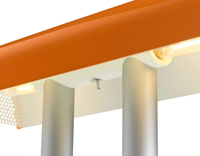 HAY Lampe De Table Anagram, Charred Orange 3 HAY Lampe De Table Anagram, Charred Orange – Image 3