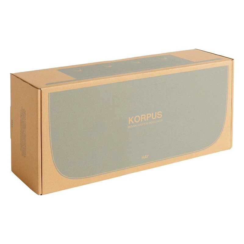 HAY Étagère Korpus, Modèle M, 4 crochets, Sea 2 HAY Étagère Korpus, Modèle M, 4 crochets, Sea – Image 2