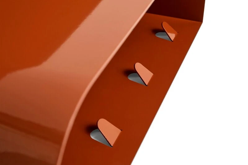 HAY Étagère Korpus, Modèle M, 4 crochets, Rouge Brique 3 HAY Étagère Korpus, Modèle M, 4 crochets, Rouge Brique – Image 3