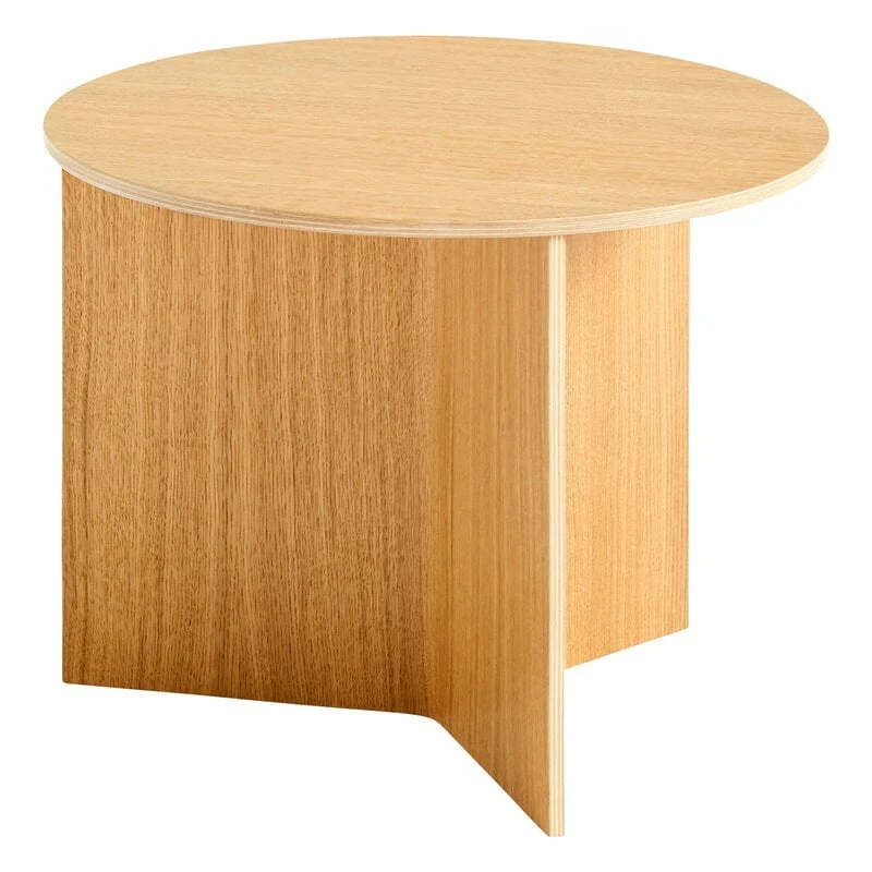 HAY Table Slit Wood, 45 cm, Chêne Laqué 1 HAY Table Slit Wood, 45 cm, Chêne Laqué