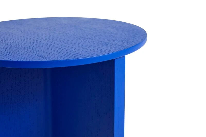 HAY Table Slit Wood, 35 cm, Modèle Haut, Bleu Vif 2 HAY Table Slit Wood, 35 cm, Modèle Haut, Bleu Vif – Image 2