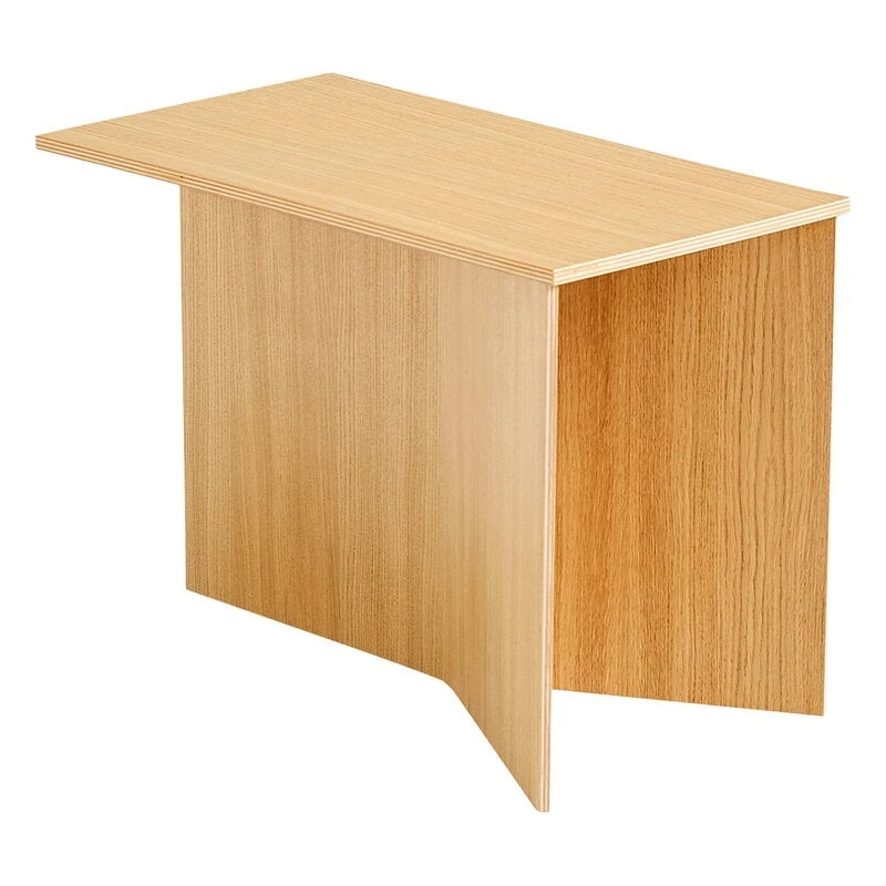 HAY Table Slit Wood Oblong, 50 x 28 cm, Chêne Laqué 1 HAY Table Slit Wood Oblong, 50 x 28 cm, Chêne Laqué