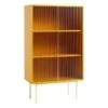HAY Grand Buffet Colour Cabinet Avec Portes Vitrées, Jaune