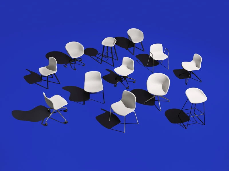 HAY About A Chair AAC10, Blanc 6 HAY About A Chair AAC10, Blanc – Image 6