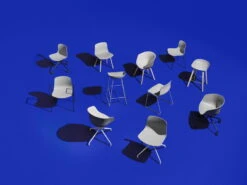 HAY About A Chair AAC10, Blanc 10 HAY About A Chair AAC10, Blanc -Hay Magasin AAC collection catalogue 02