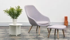 HAY Table Slit, 45 Cm, Blanc 7 HAY Table Slit, 45 Cm, Blanc -Hay Magasin AAL92 Uph Steelcut Trio 806 Slit Table white Paper Porcelain Vase