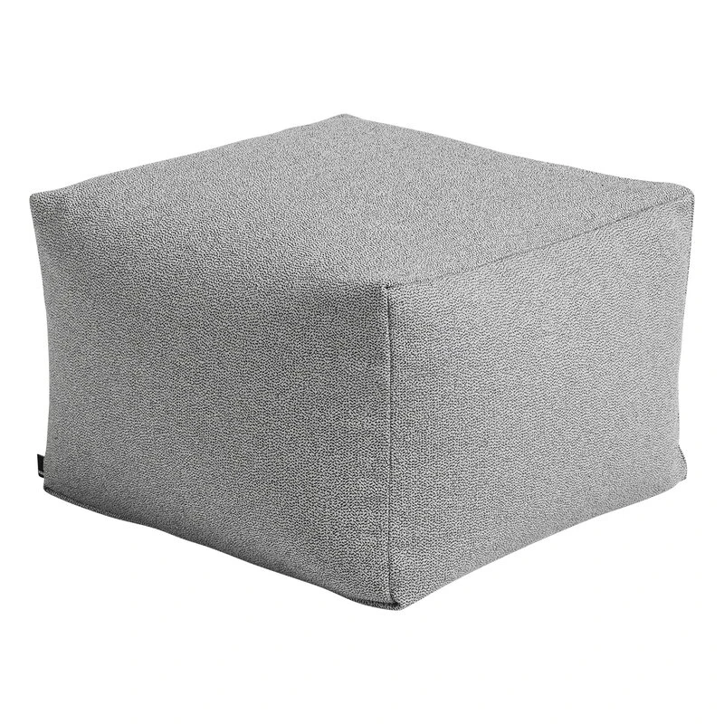 HAY Pouf, Gris Moucheté 1 HAY Pouf, Gris Moucheté