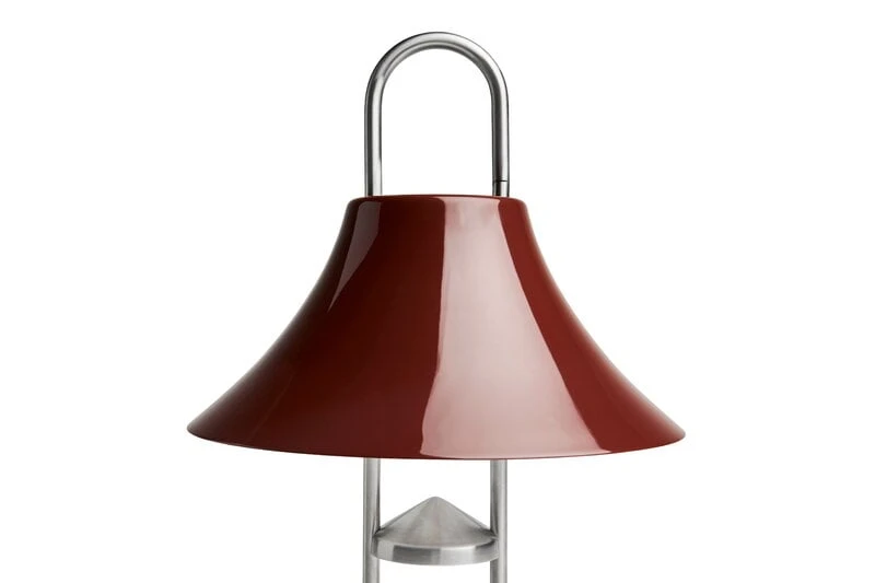 HAY Lampe De Table Portable Mousqueton, Oxyde De Fer Rouge 6 HAY Lampe De Table Portable Mousqueton, Oxyde De Fer Rouge – Image 6