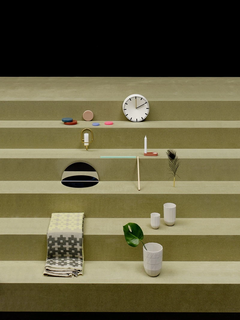 HAY Horloge Murale Analog, Blanc 4 HAY Horloge Murale Analog, Blanc – Image 4